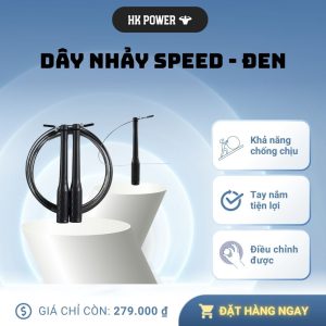 Dây nhảy Speed - Đen